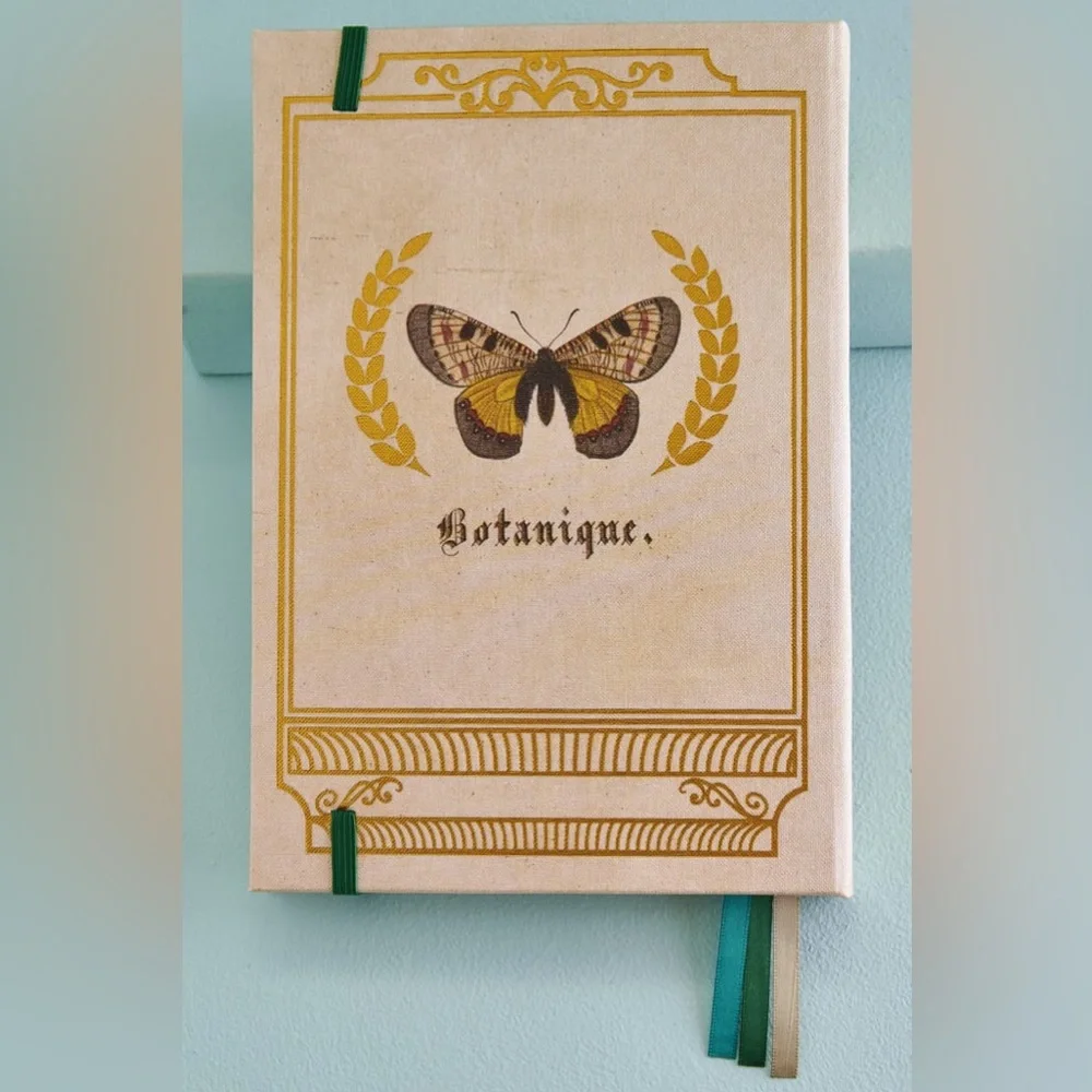 EARTHBOUND Botanical Butterfly Journal with  Bonus Butterfly Dangle Earrings 🦋